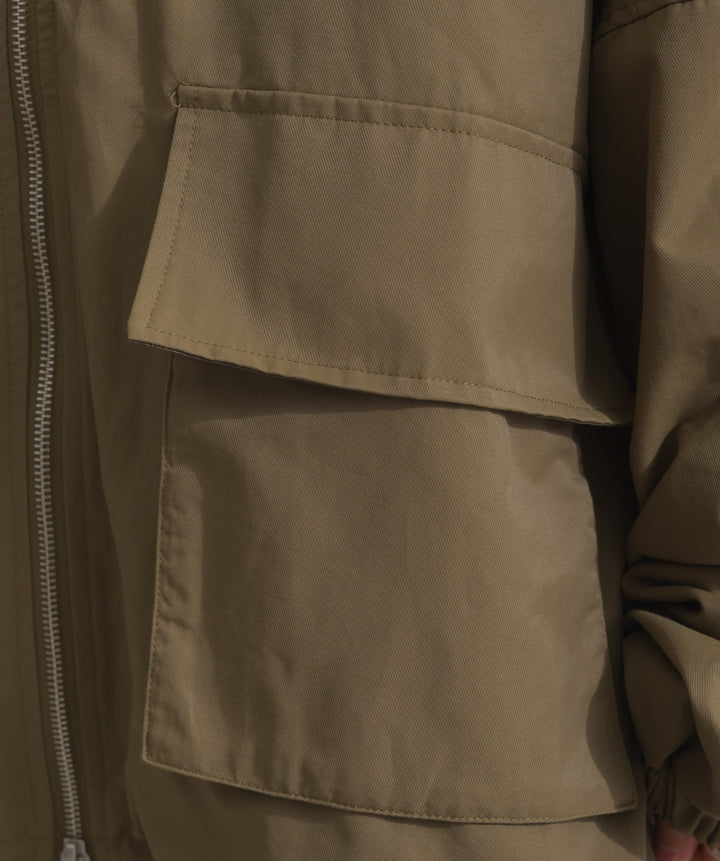 合繊ツイルスタンドジャッケット