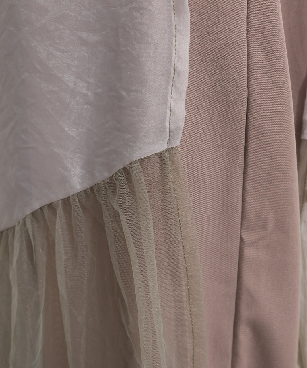 シアーレイヤードラップパンツ