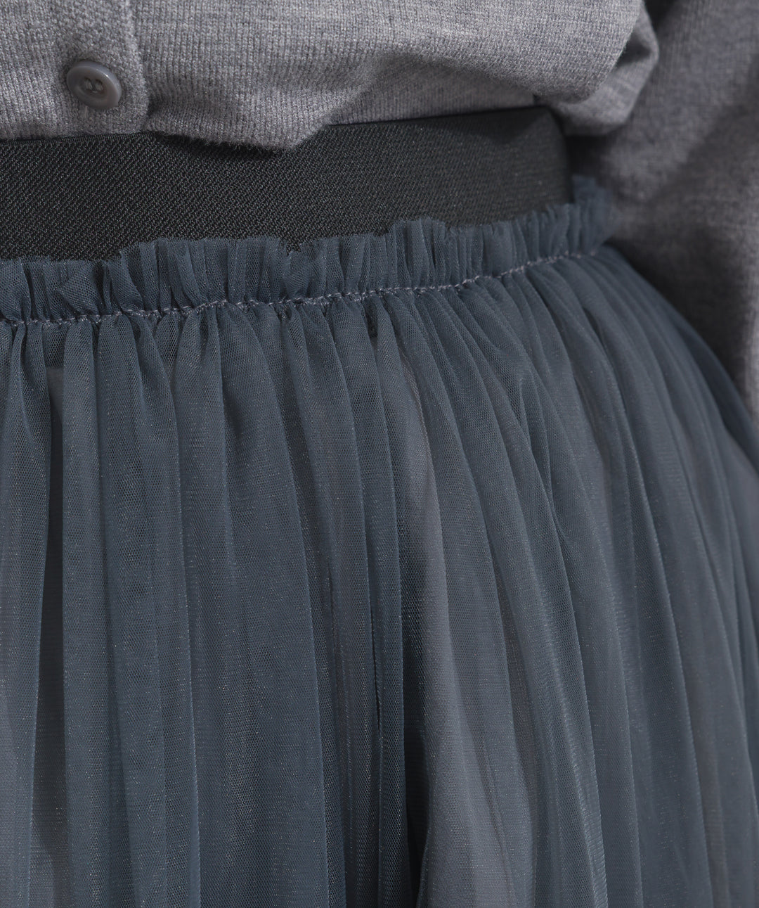 リバーシブルボリュームチュールスカート