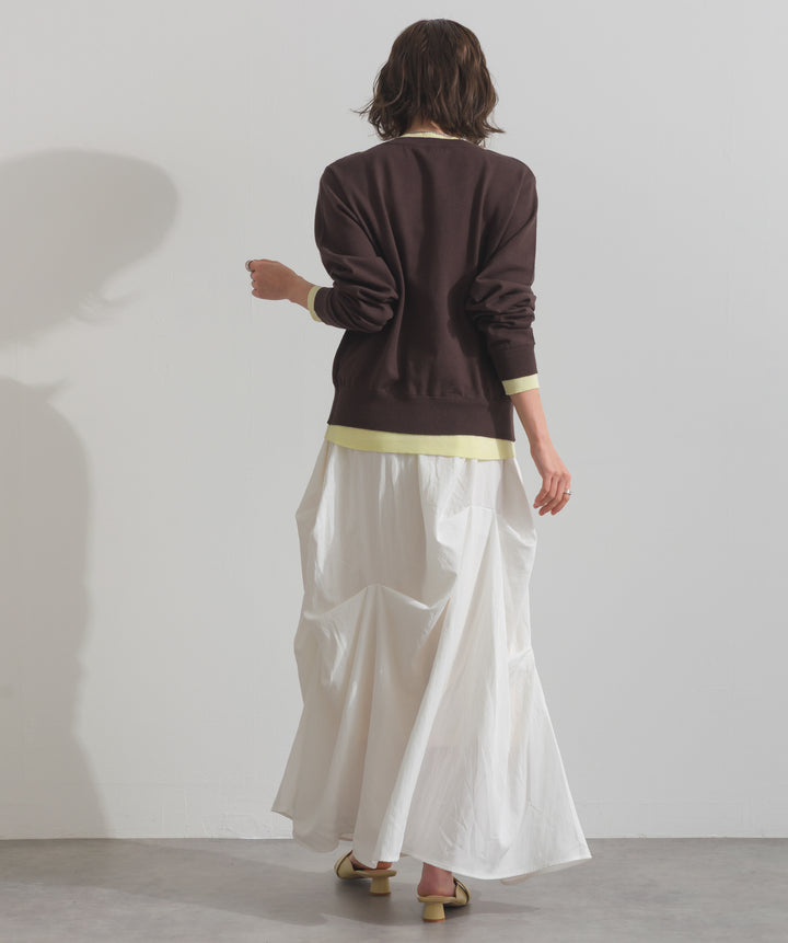 ランダムタックボリュームスカート