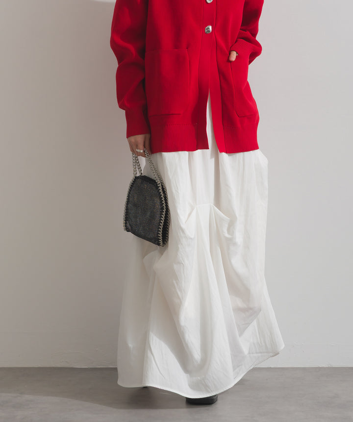 ランダムタックボリュームスカート