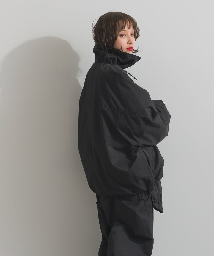 合繊ツイルスタンドジャッケット