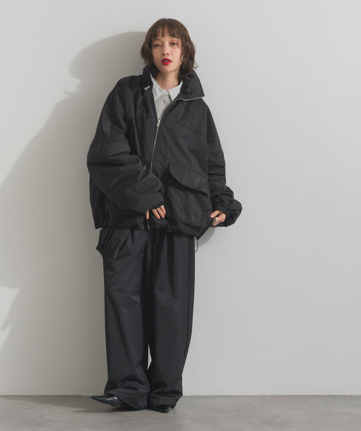 合繊ツイルスタンドジャッケット