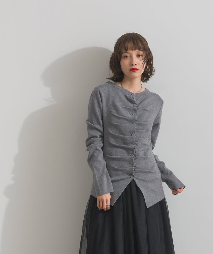 クールギャザーカーデ