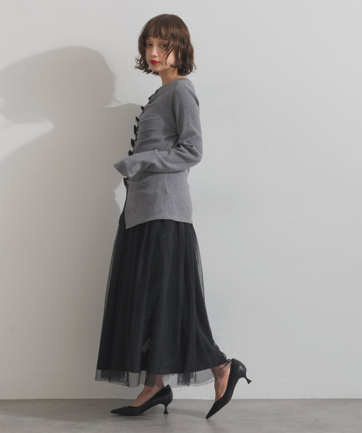 クールギャザーカーデ