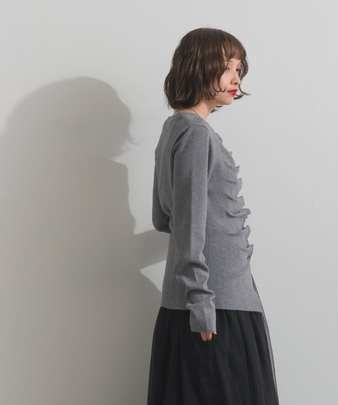 クールギャザーカーデ