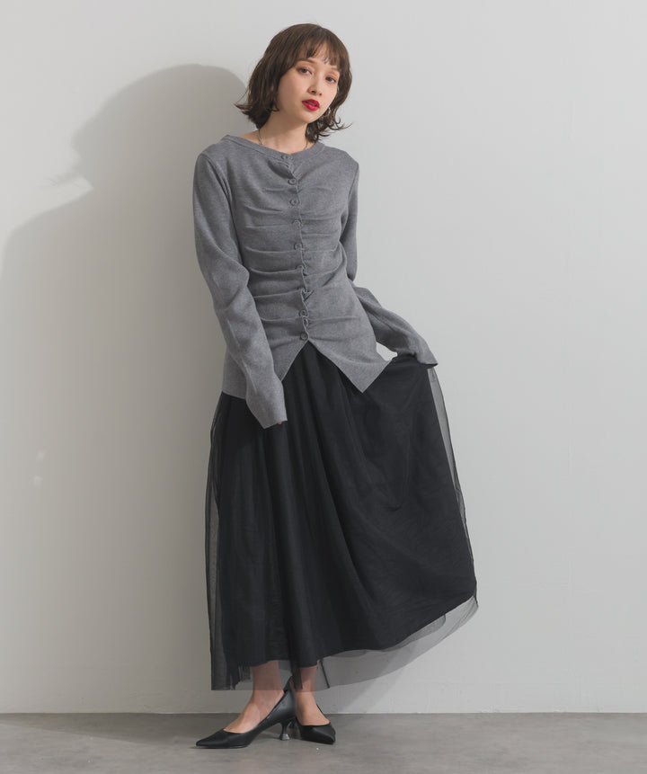 クールギャザーカーデ