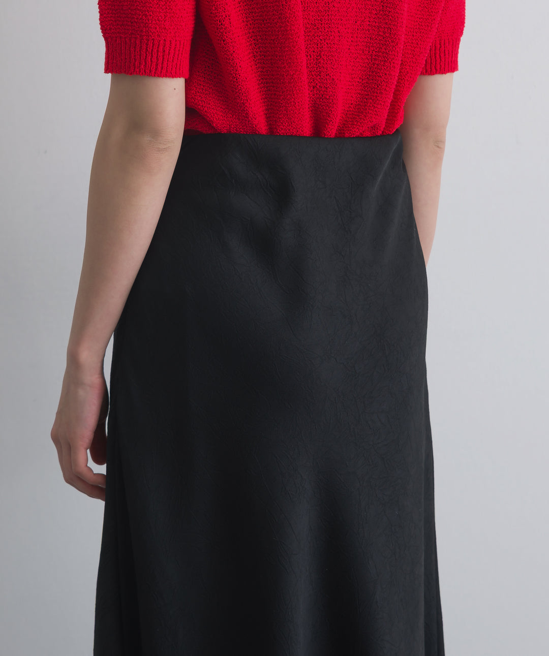 レースヘムナロースカート