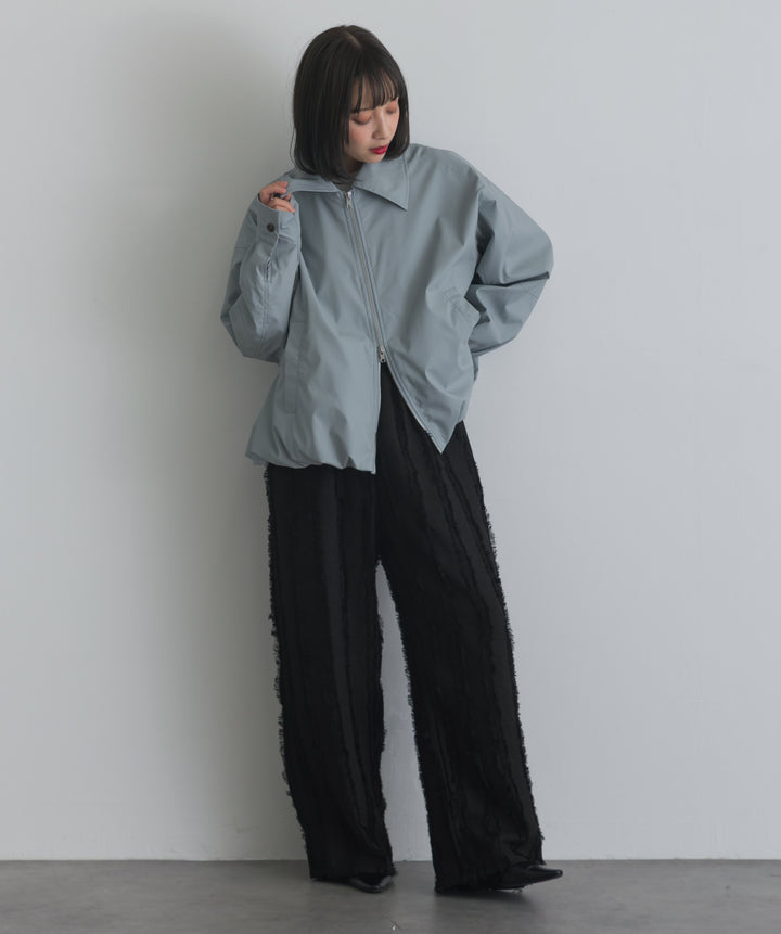 フリンジジャガードパンツ