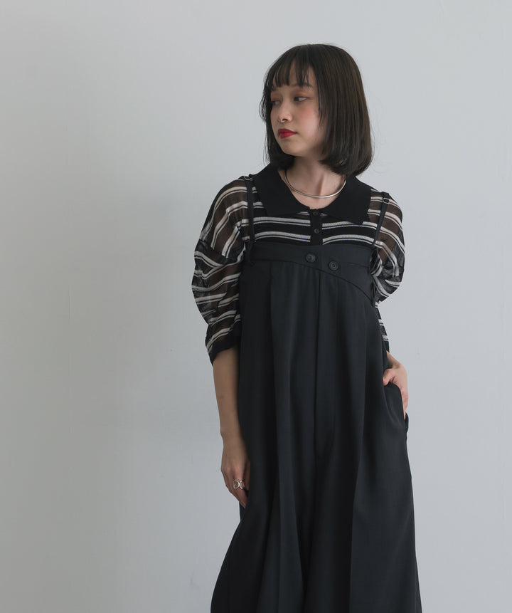 リネンライク2WAYオールインワン