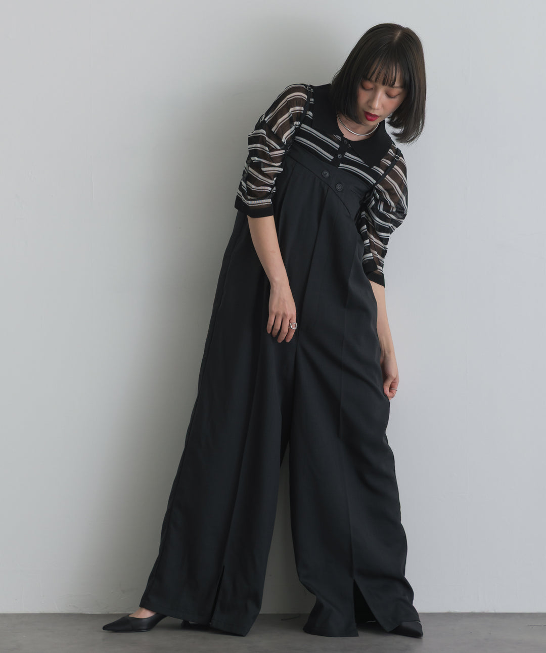 リネンライク2WAYオールインワン