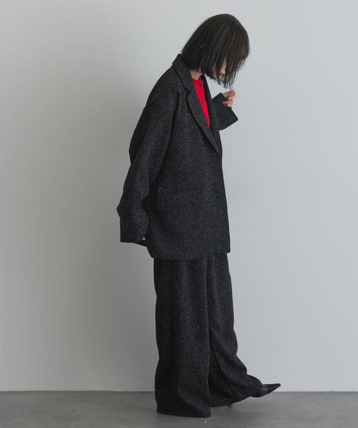 サマーツイードタックパンツ