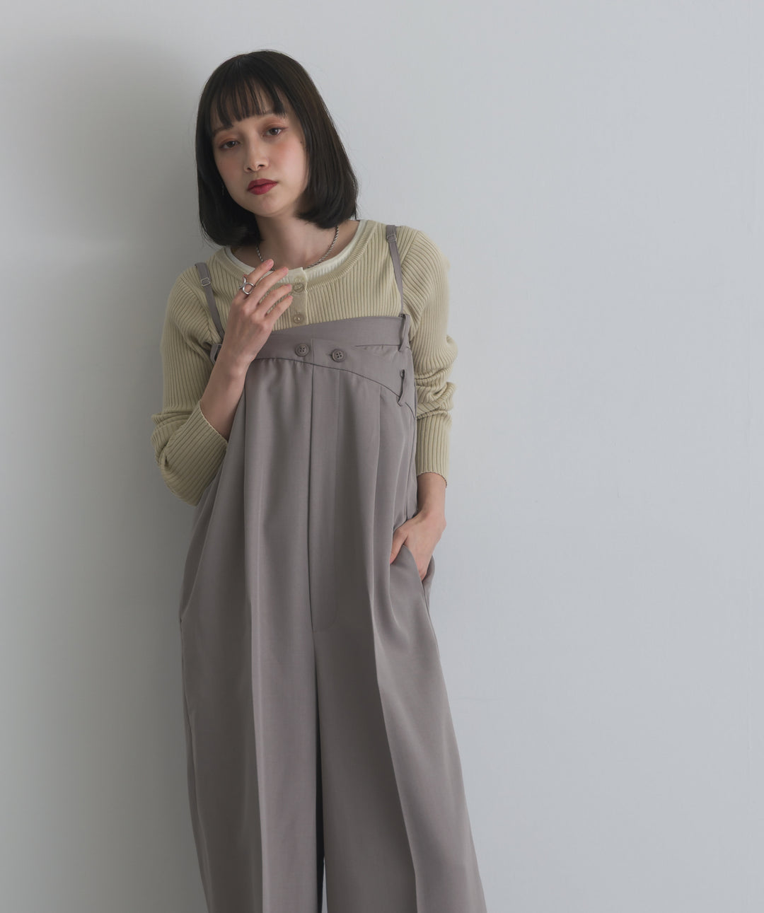リネンライク2WAYオールインワン