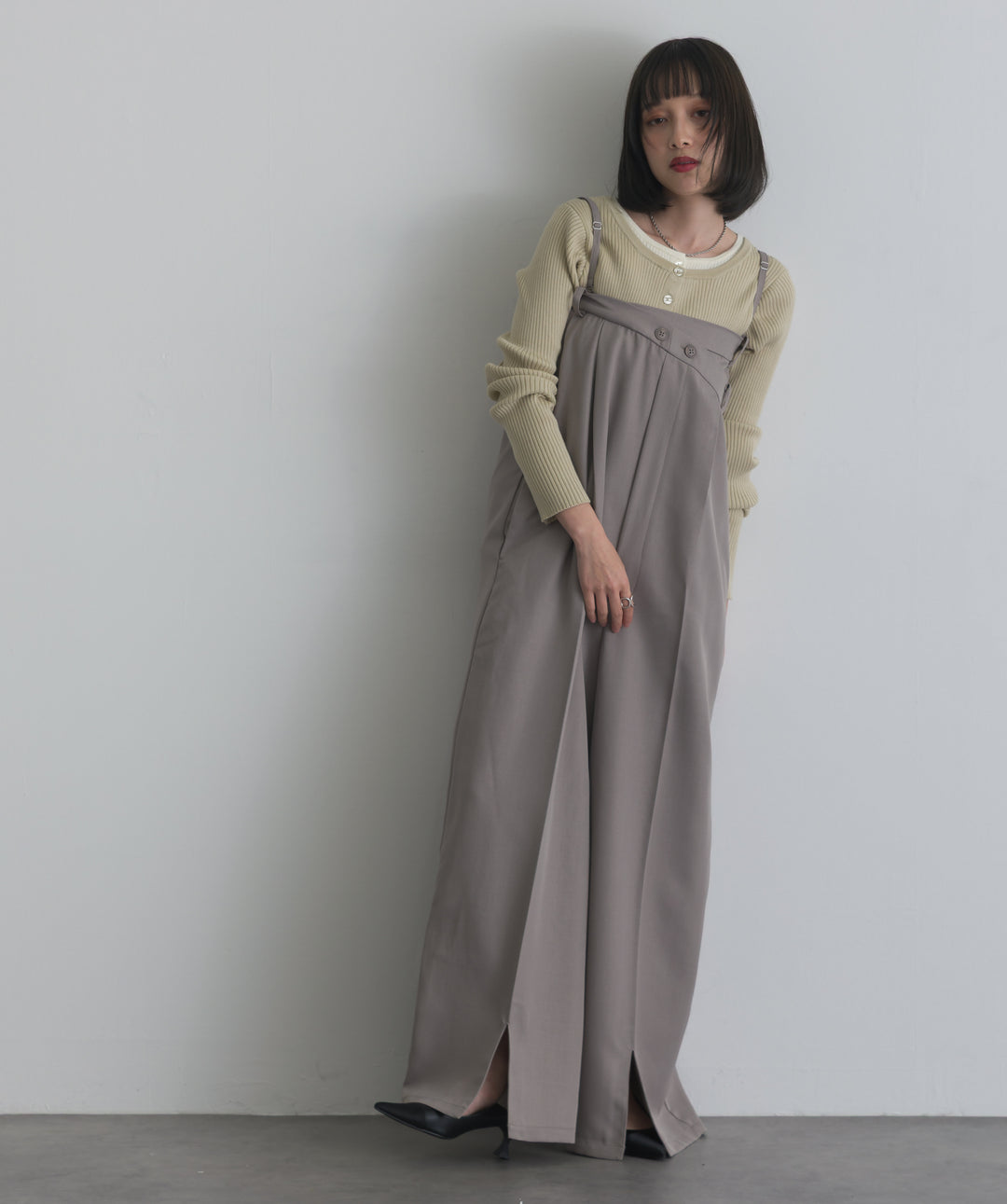 リネンライク2WAYオールインワン