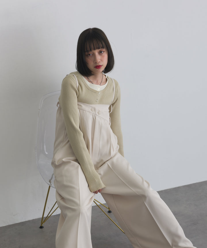 リネンライク2WAYオールインワン