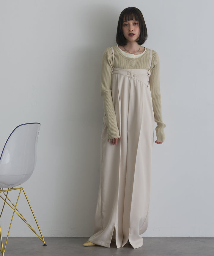 リネンライク2WAYオールインワン