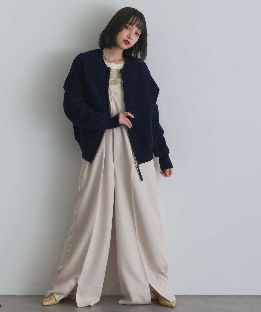 リネンライク2WAYオールインワン
