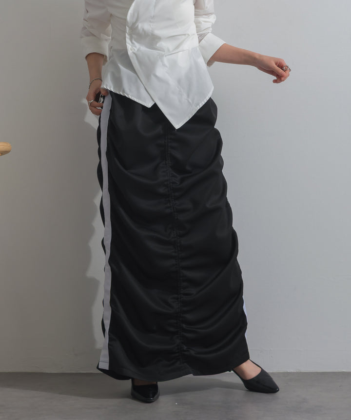 サイドラインシャーリングスカート