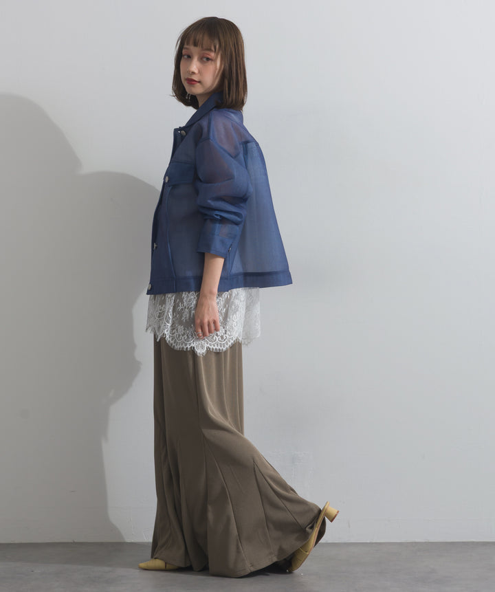 リブマーメイドスカート