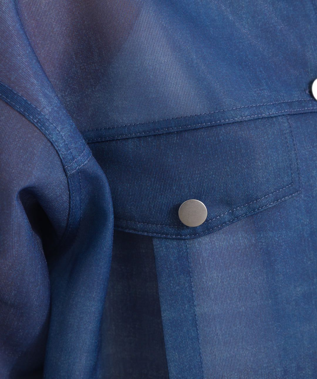 シアーデニムライクジャケット