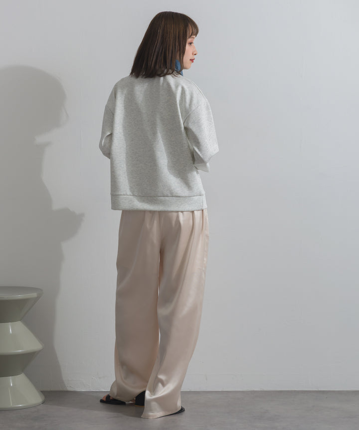 デニムドッキングポンチプルオーバー