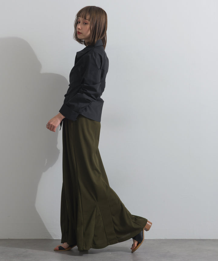 リブマーメイドスカート