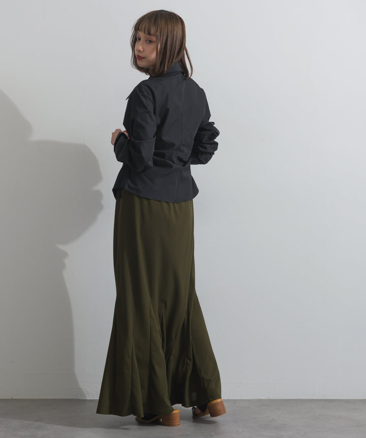 リブマーメイドスカート