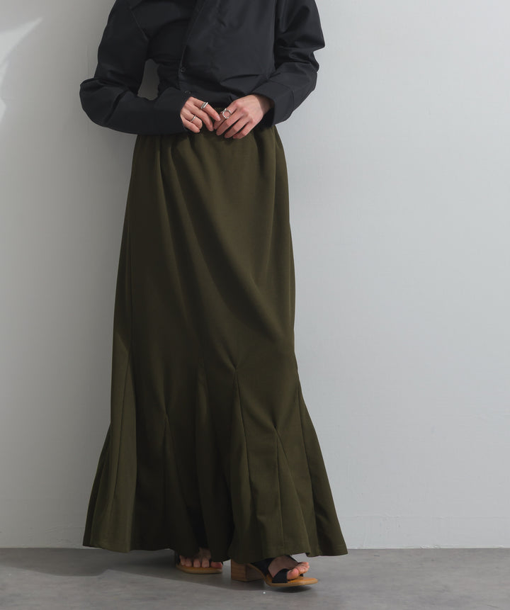 リブマーメイドスカート