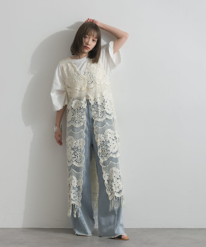 ニュアンス箔プリントTシャツ