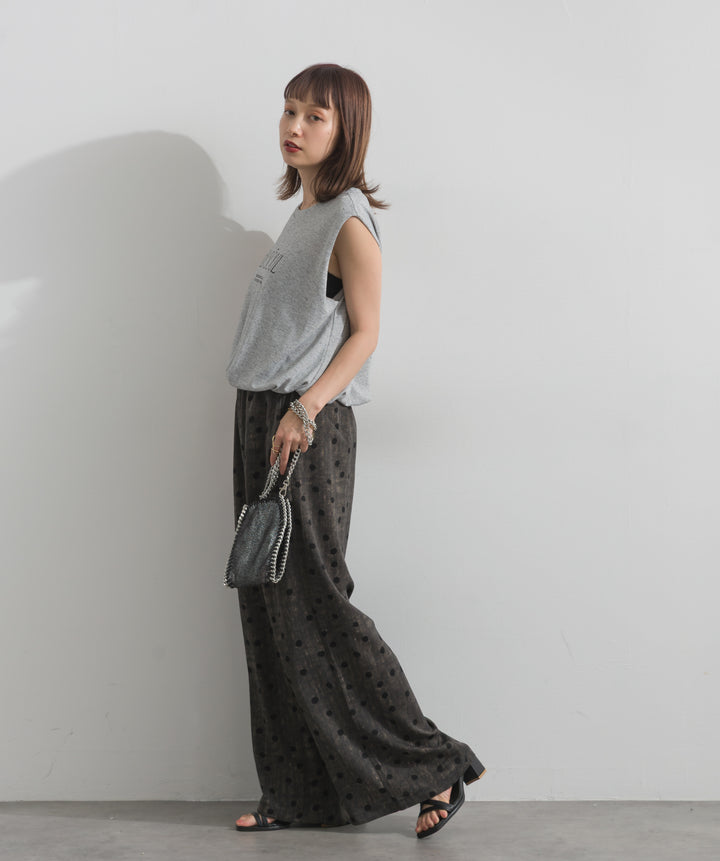 ニュアンスアートワイドパンツ