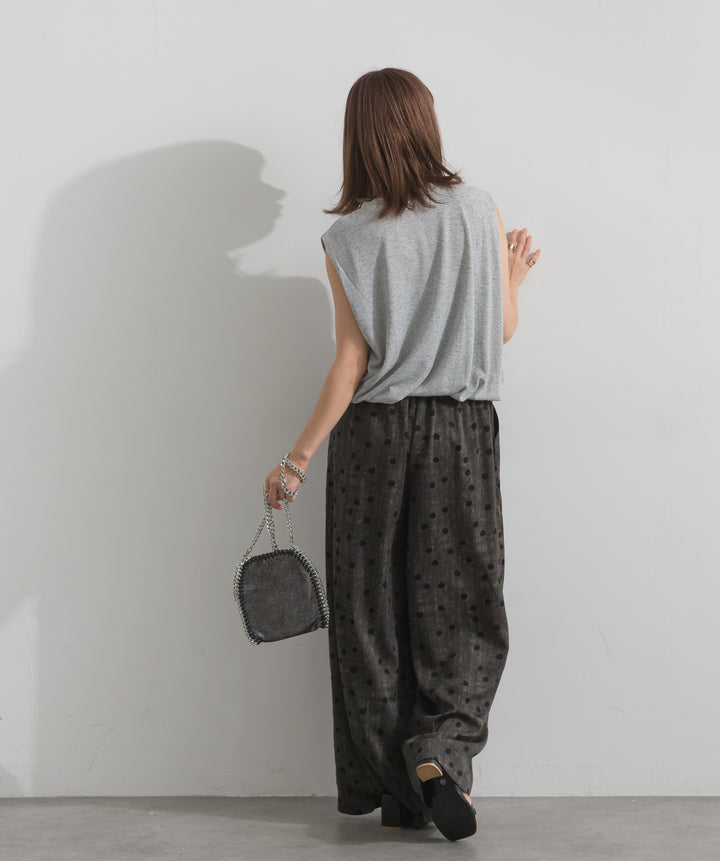 ニュアンスアートワイドパンツ