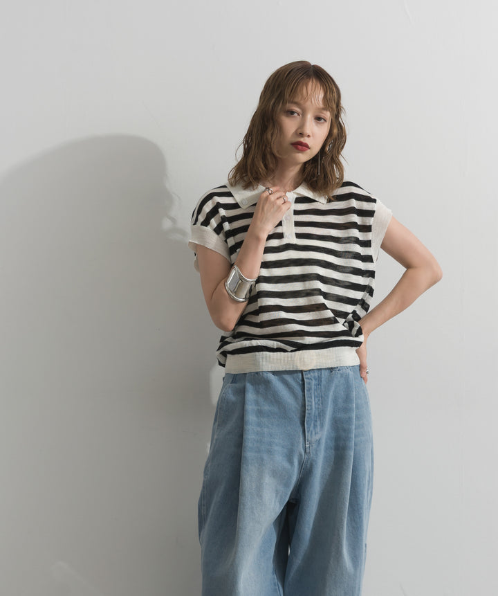 シアーボーダーポロニット